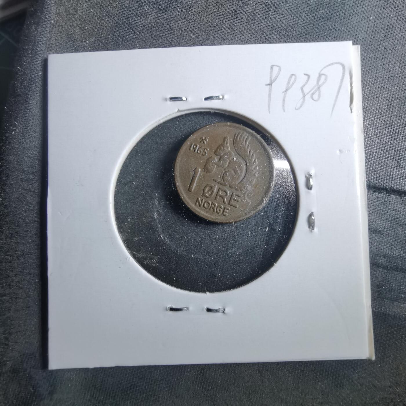 沼泽如烟--第899场 挪威1965年1欧尔