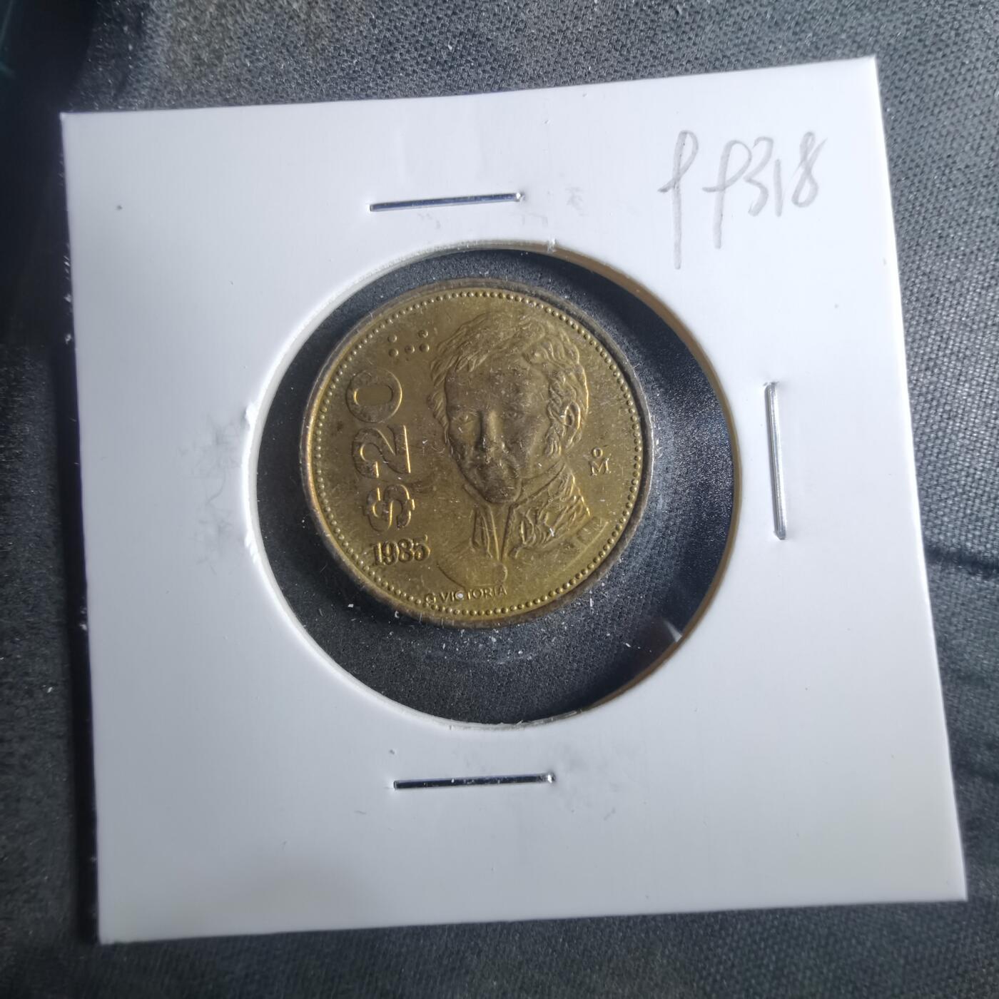 沼泽如烟--第899场 墨西哥1985年20比索