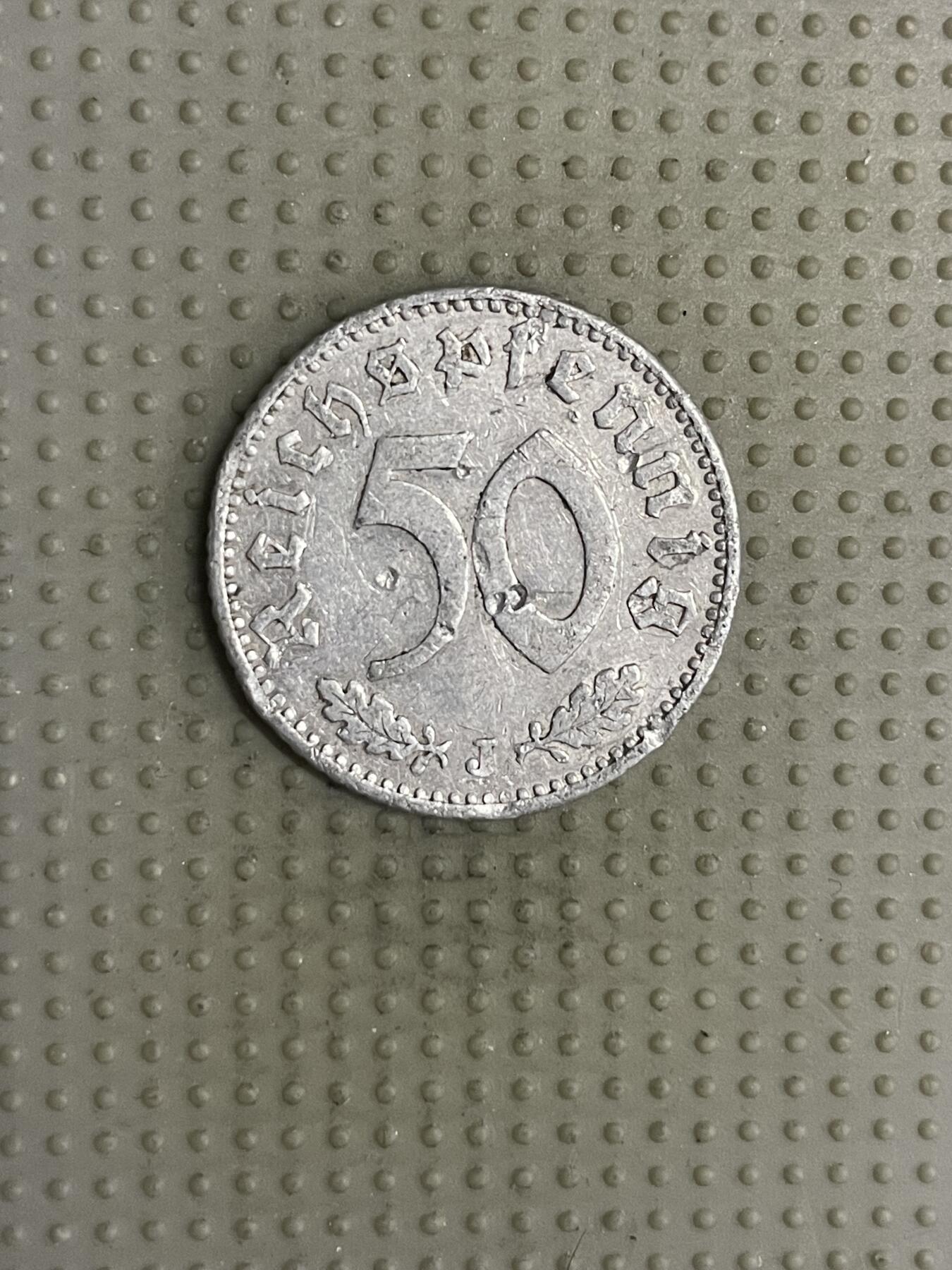 2025年第110场各国散币拍卖（总第110场） 德国1935年50芬尼