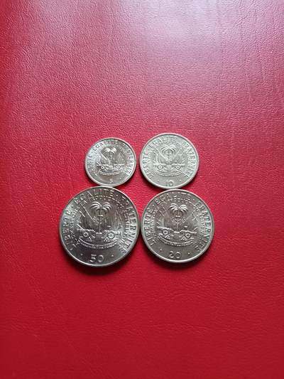 【云涧收藏】第七十八场 - 海地1972/75年4枚套，带2张证书