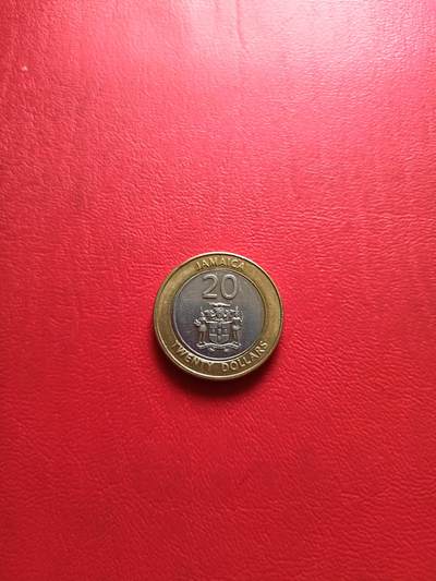 【云涧收藏】第七十八场 - 牙买加2000年20元，原光品