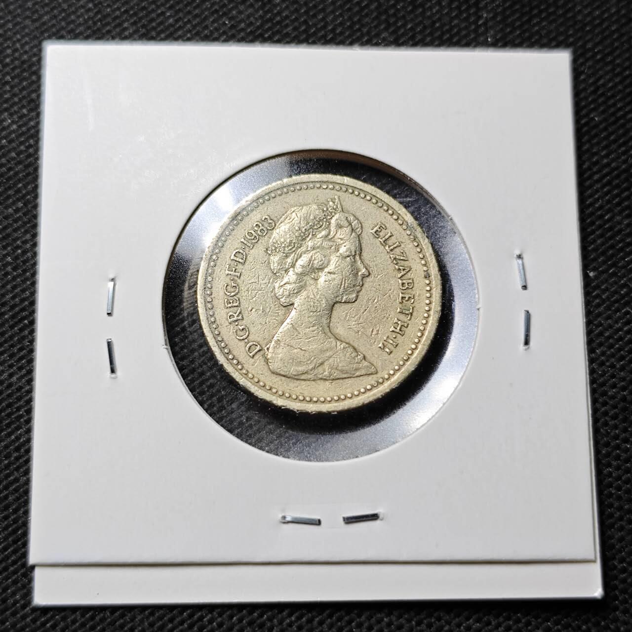 KK钱币收藏小铺  第368场  2月预留时间 周末发货  英国1镑