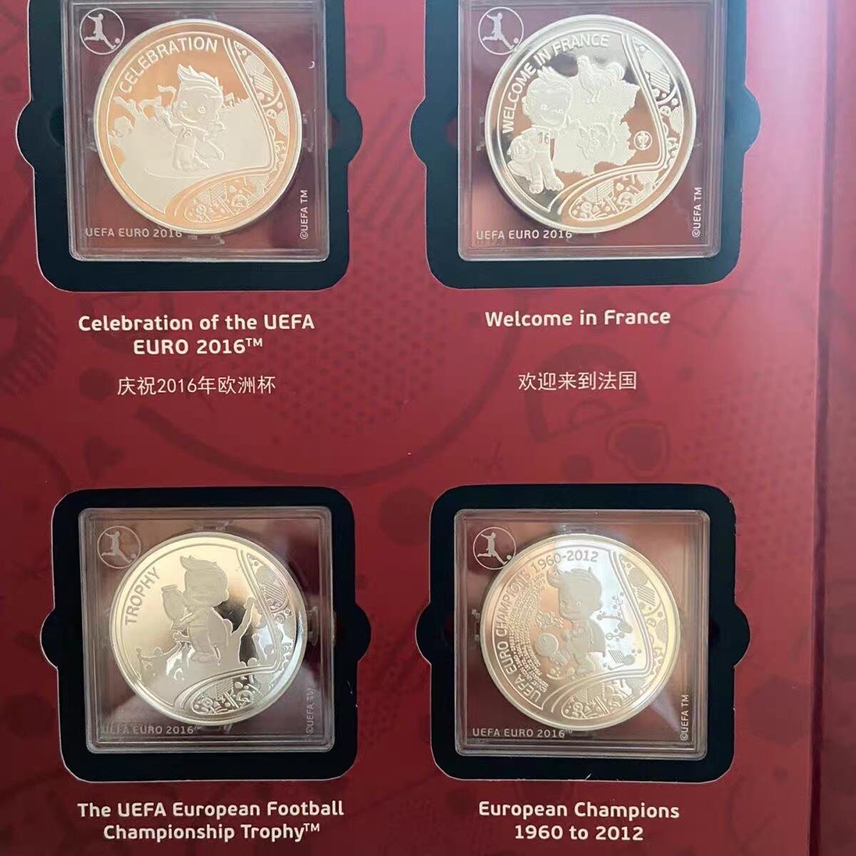 2016年法国欧洲杯足球赛纪念章之主办国发行版本