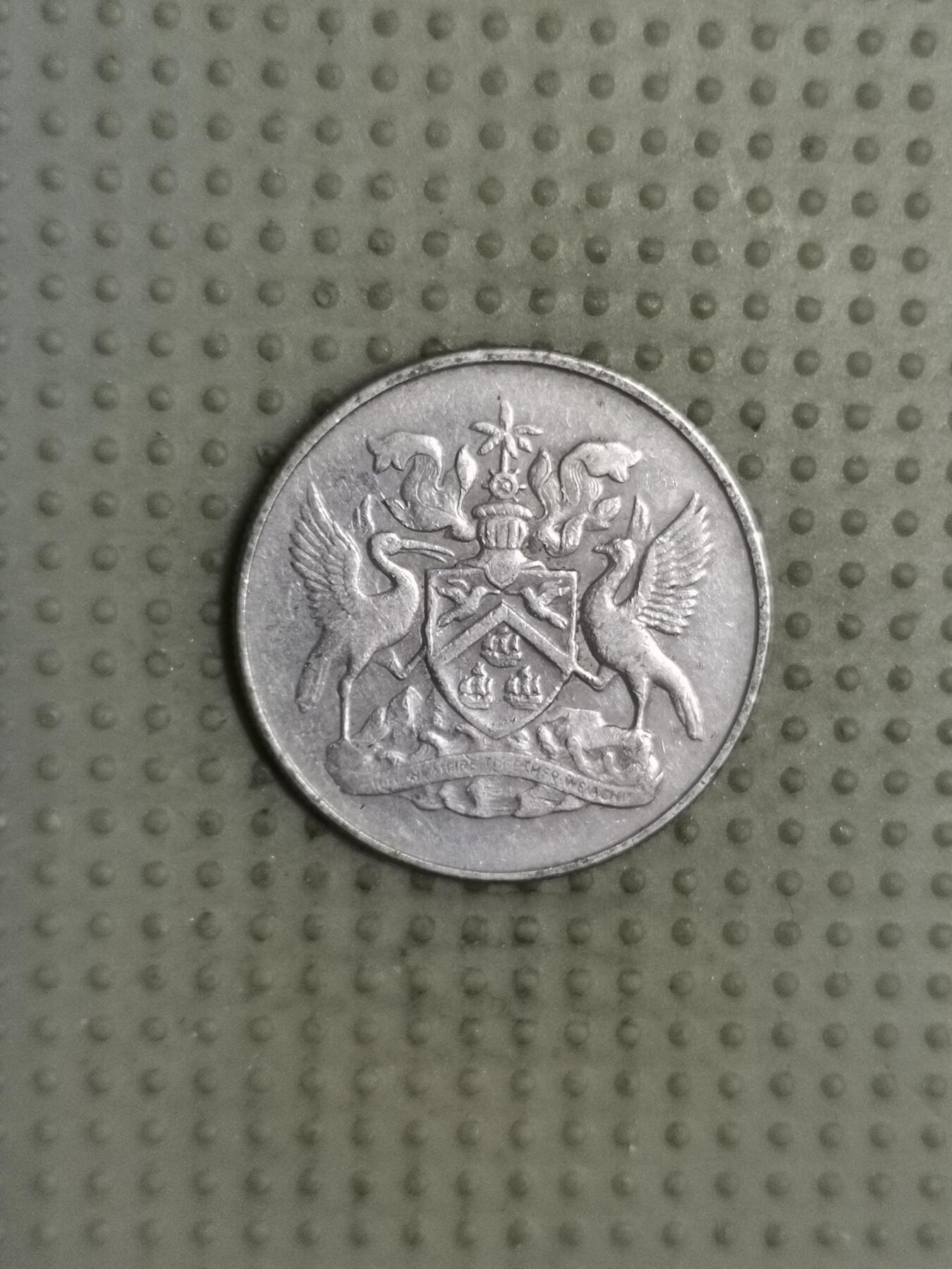 2025年第114场各国散币拍卖（总第114场） 特立尼达和多巴哥1972年25分