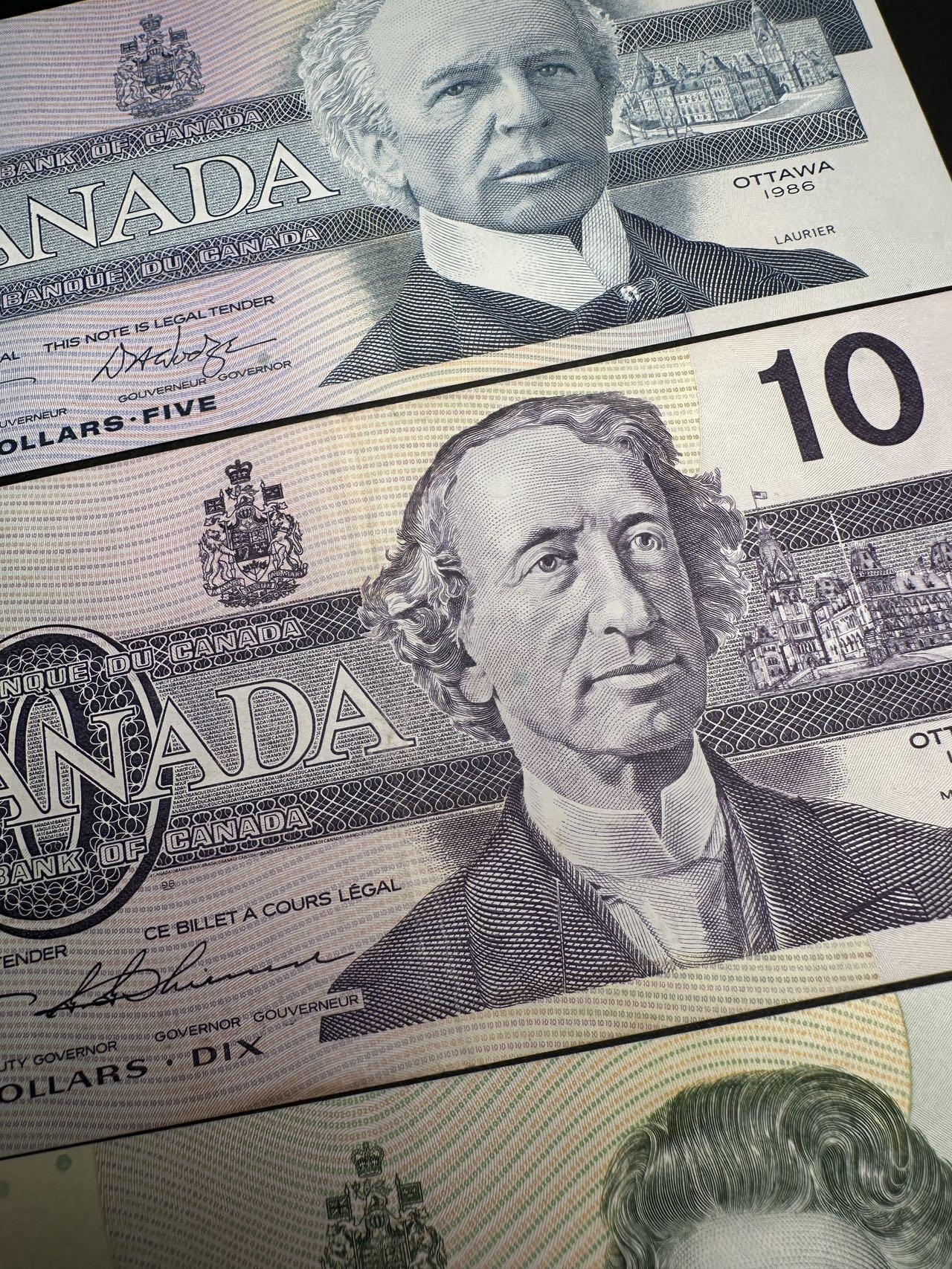 蒂克钱币-第47场 外国平价纸币拍卖 加拿大 1986-1991年 125加元纸币 AU- UNC