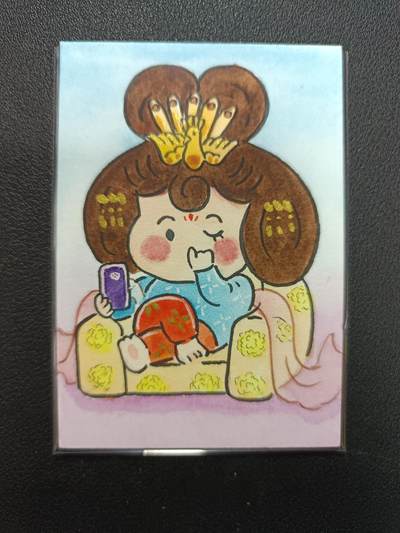 天玑星卡拍第138期《11.17周一截拍》持续收拍收评中 满赠卡需备注 - 【手绘卡】小火柴 杨玉环 手绘卡