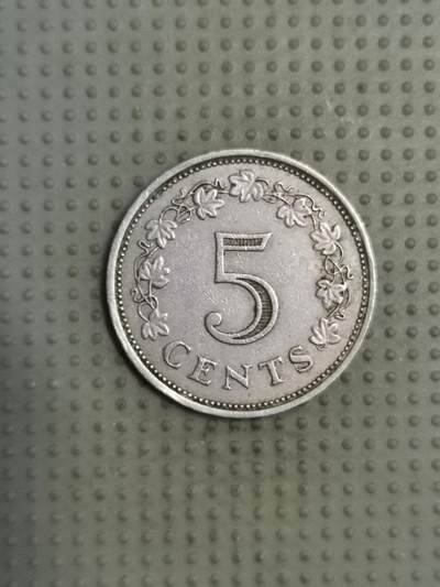 2025年第114场各国散币拍卖（总第114场） - 马耳他1972年5分