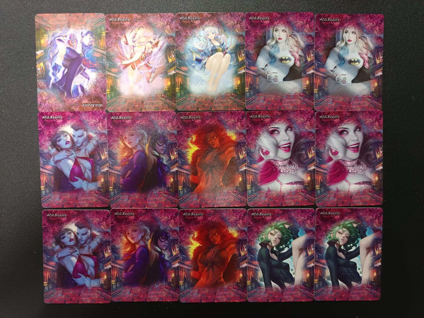 天玑星卡拍第138期《11.17周一截拍》持续收拍收评中 满赠卡需备注 燎原卡牌 ACG粗闪 15张 自制卡