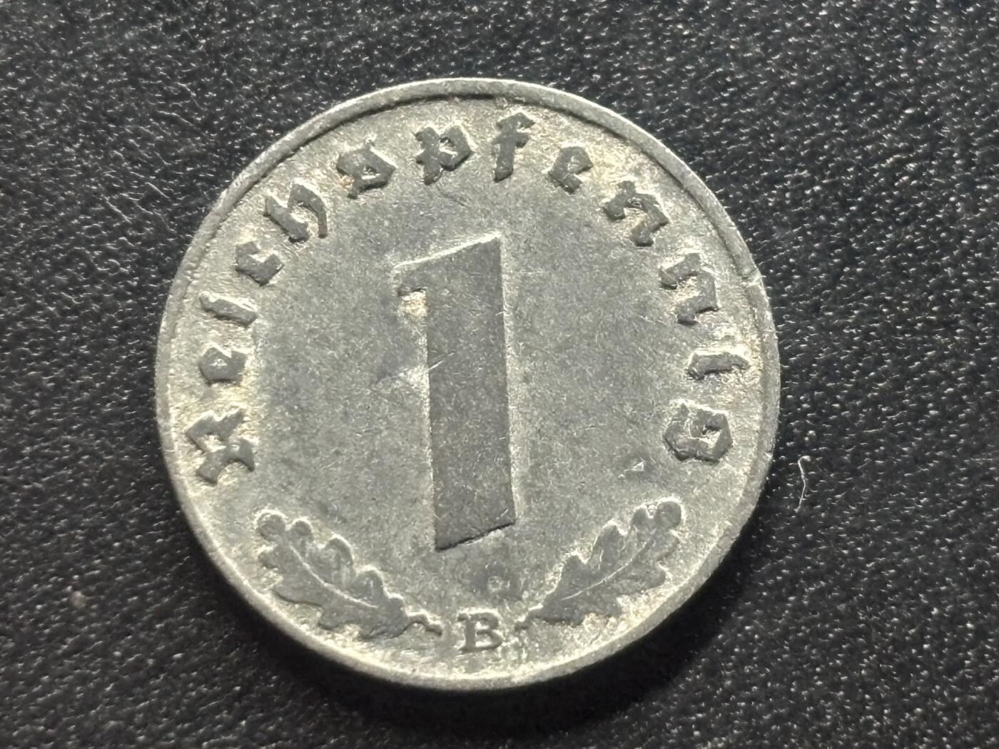 邮泉阁限时拍卖第三十五场补 德国硬币（第三帝国）专场（硬币在国外。请付邮费6元。） 德国第三帝国1941年1芬尼B版