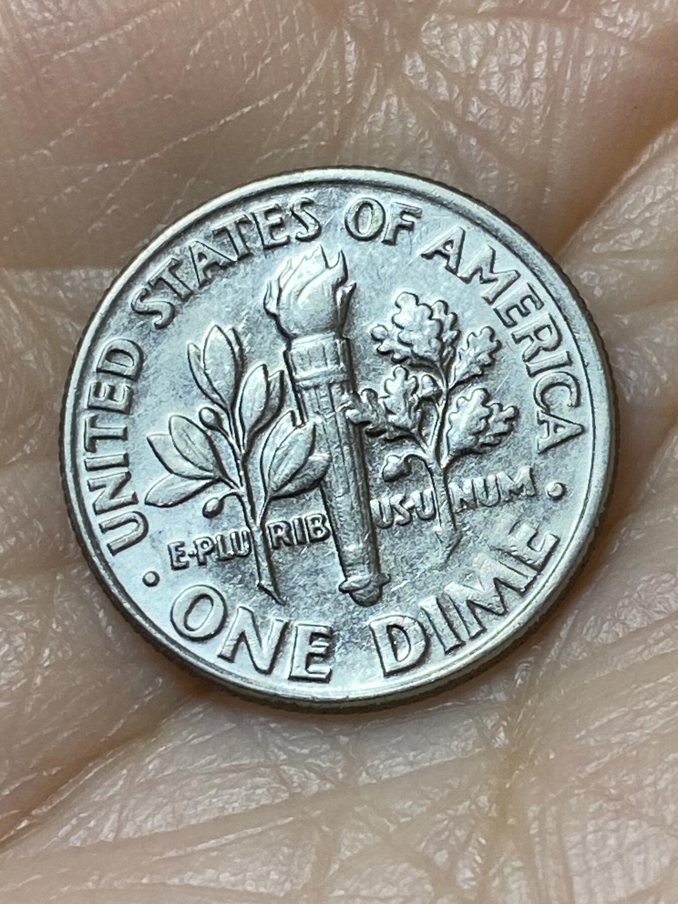 2025年第一百二十七场(总第一百五十三场）外国好品章牌、散币(免佣金) 美国🇺🇸1991年1角(罗斯福1角第二版，D标丹佛造)