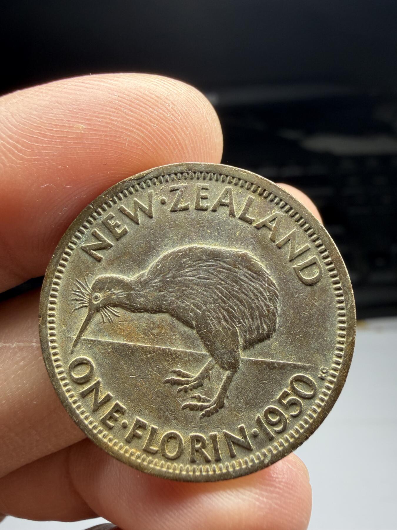 2025年集古藏今外币拍卖第十期-第5场—（总第285拍），可以寄存60天，满160元包邮。 1950年新西兰1福林