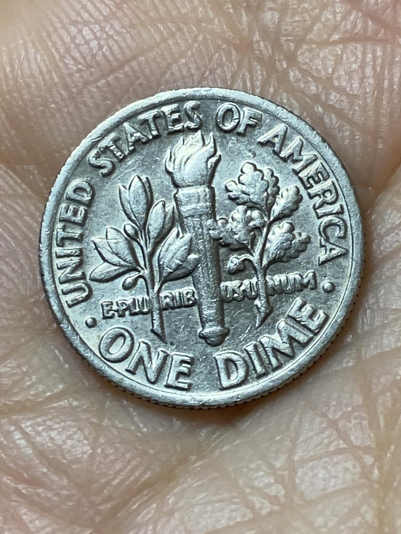 2025年第一百二十七场(总第一百五十三场）外国好品章牌、散币(免佣金) 美国🇺🇸1983年1角(罗斯福1角第二版，P标费城造)