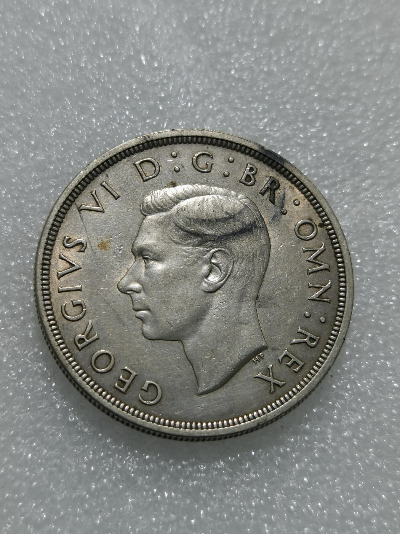 天下钱庄专场欢迎参拍 英国乔治六世登基克朗银币