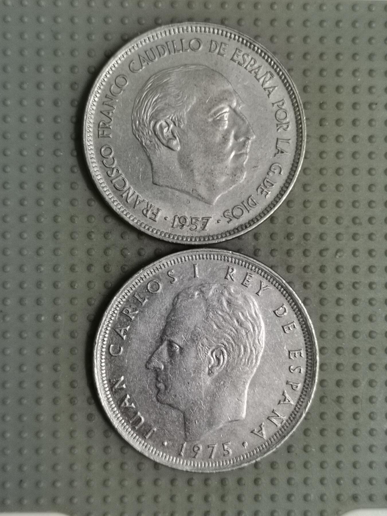 2025年第113场各国散币拍卖（总第113场） 西班牙25比塞塔2枚