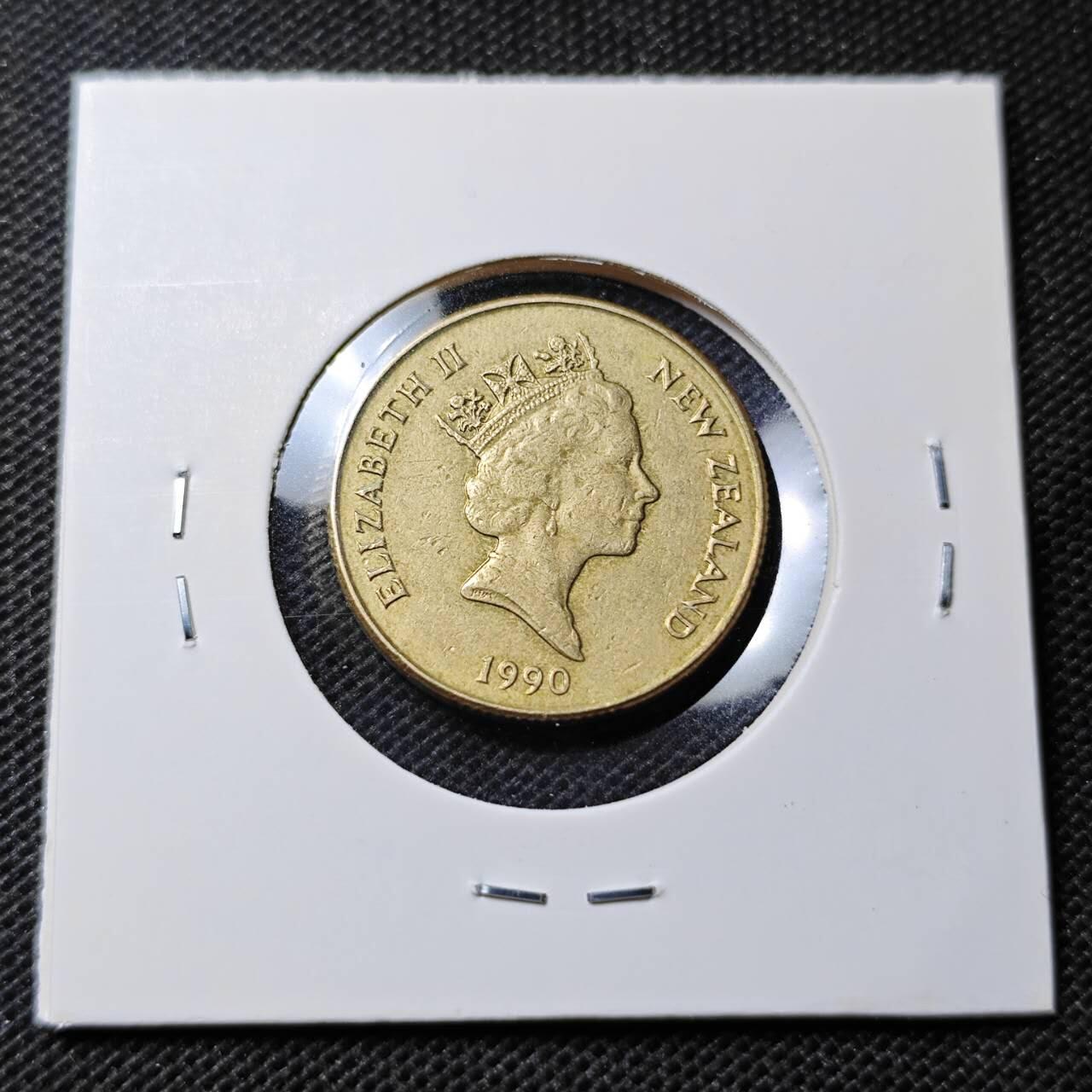 KK钱币收藏小铺  第368场  2月预留时间 周末发货  新西兰1元