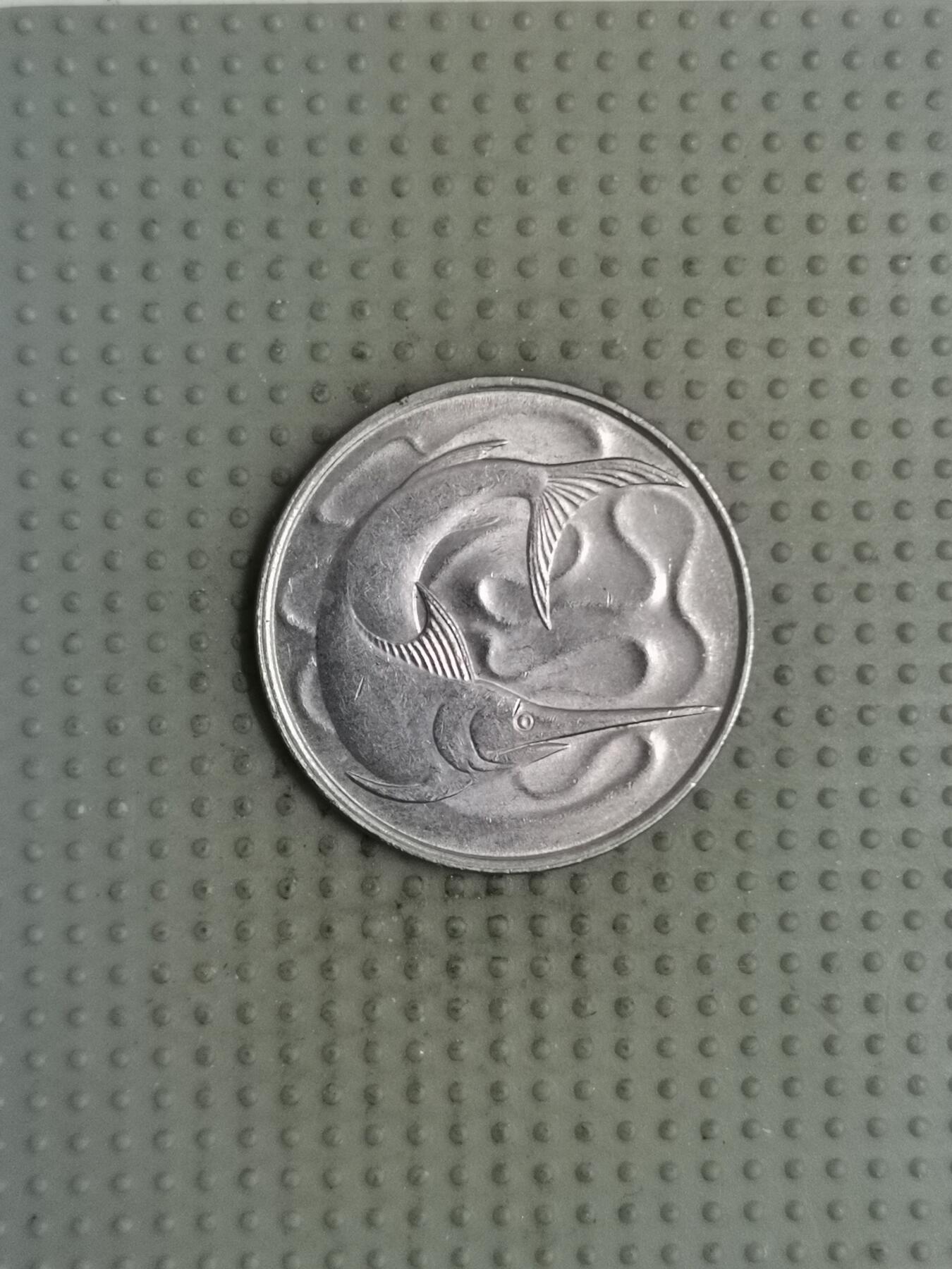 2025年第113场各国散币拍卖（总第113场） 新加坡1977年20分