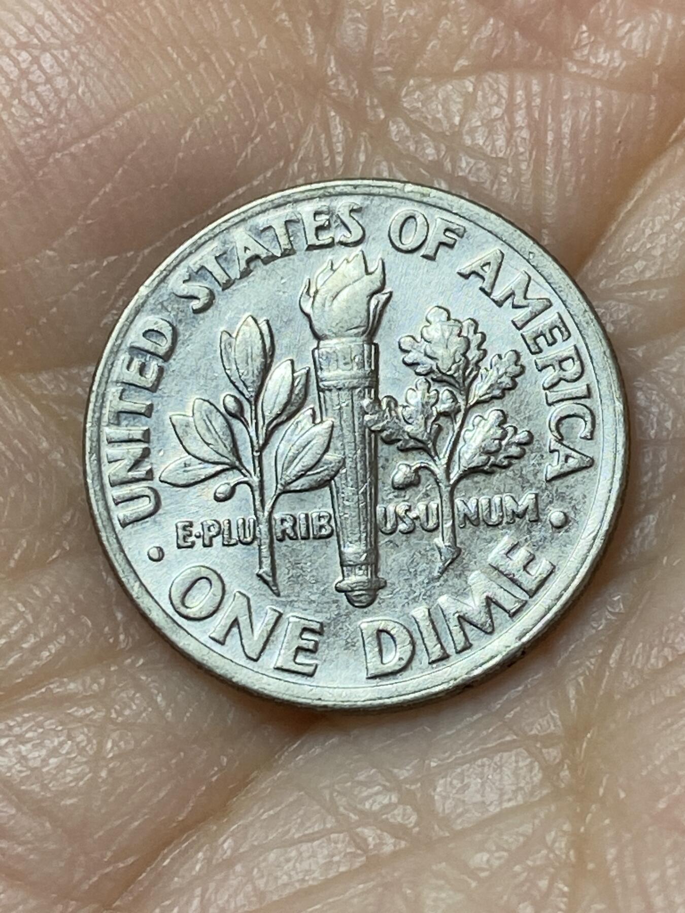 2025年第一百二十七场(总第一百五十三场）外国好品章牌、散币(免佣金) 美国🇺🇸1994年1角(罗斯福1角第二版，D标丹佛造)