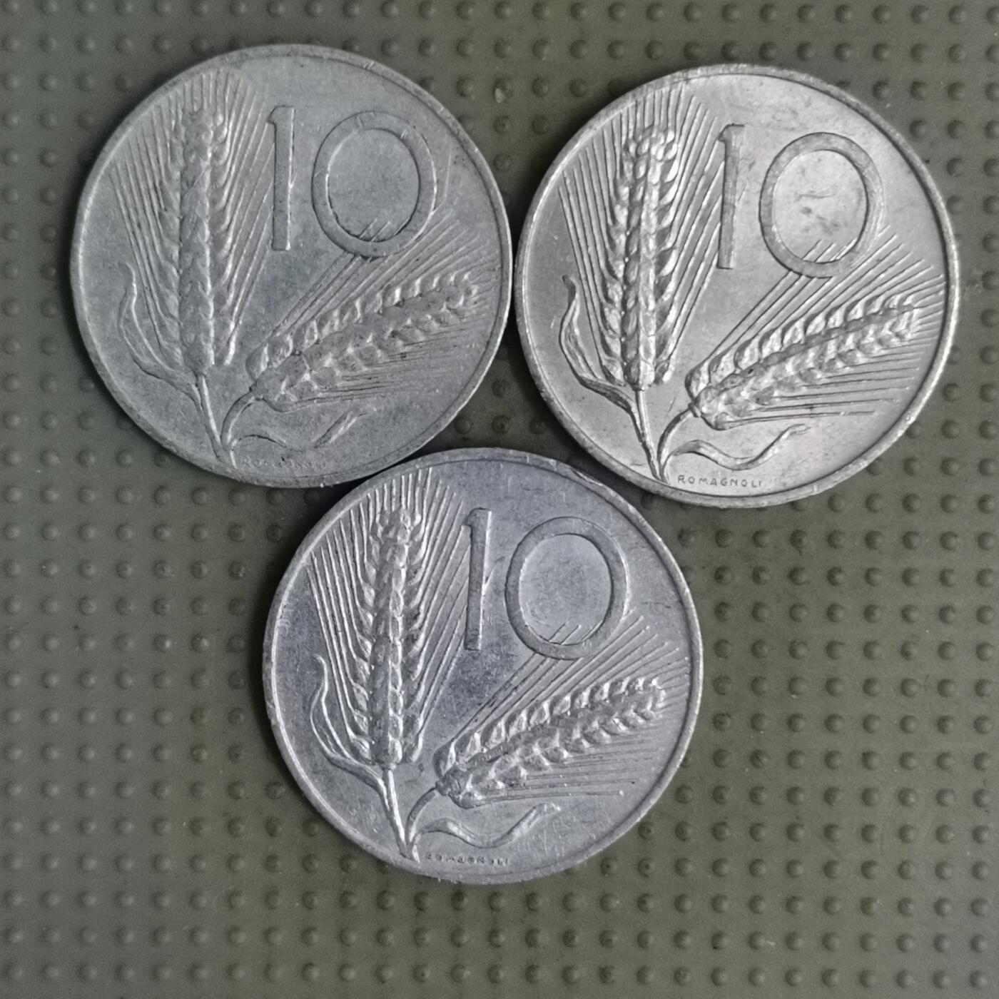 2025年第113场各国散币拍卖（总第113场） 意大利10里拉3枚