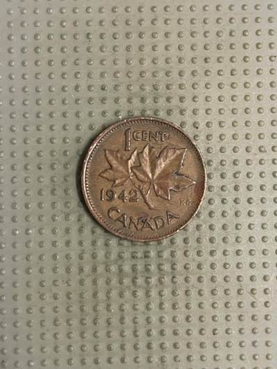 2025年第113场各国散币拍卖（总第113场） - 加拿大1942年1分