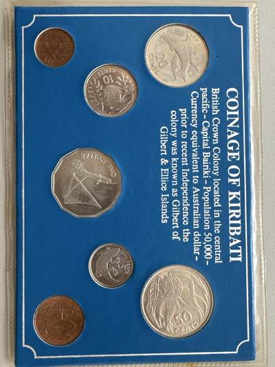 ❤️【币观天下】❤️ 第330期钱币拍卖- 2025.11.14周五晚上6点半场-长期征集拍品 - 基里巴斯套