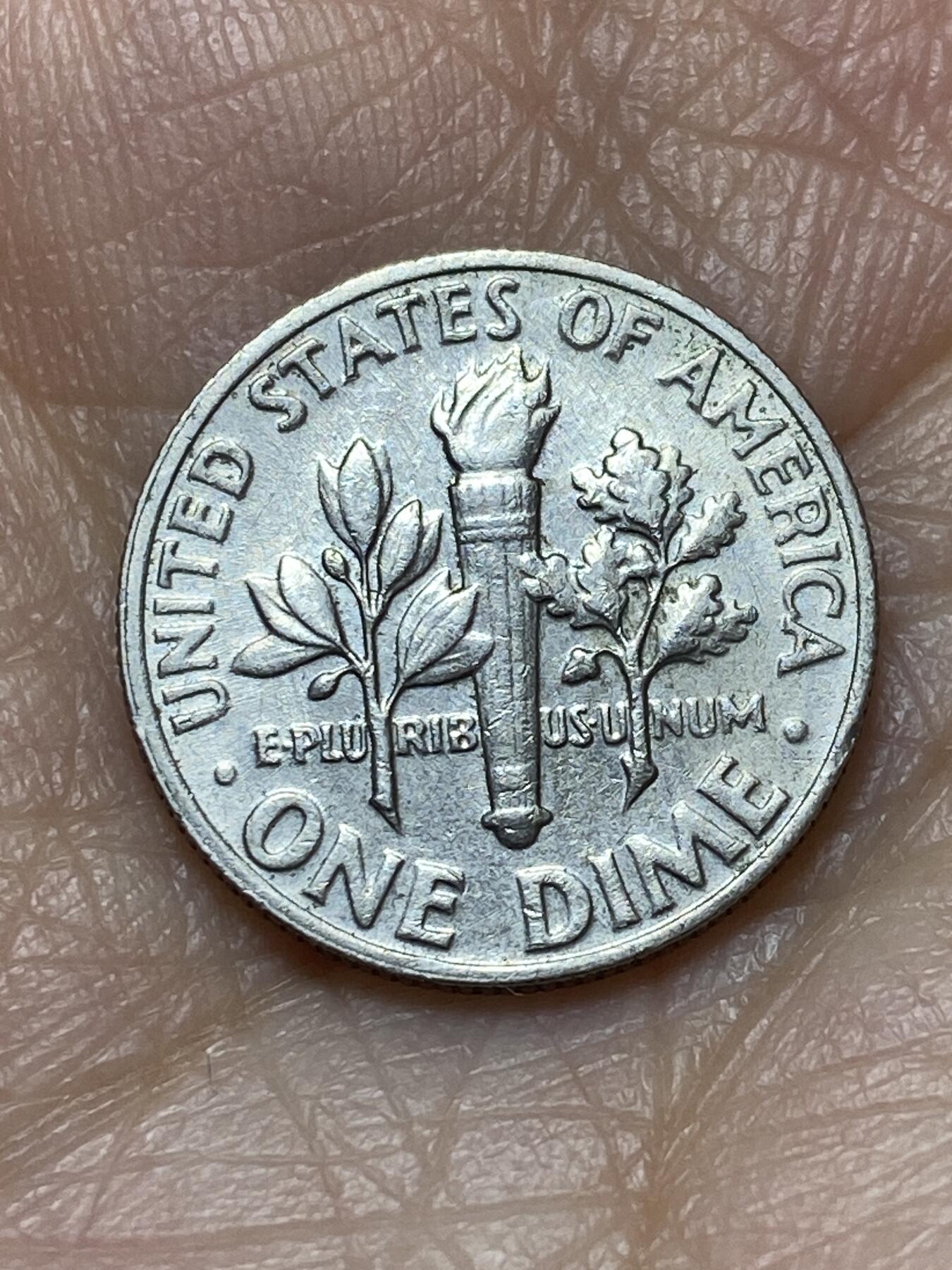 2025年第一百二十七场(总第一百五十三场）外国好品章牌、散币(免佣金) 美国🇺🇸1978年1角(罗斯福1角第二版，无标版)