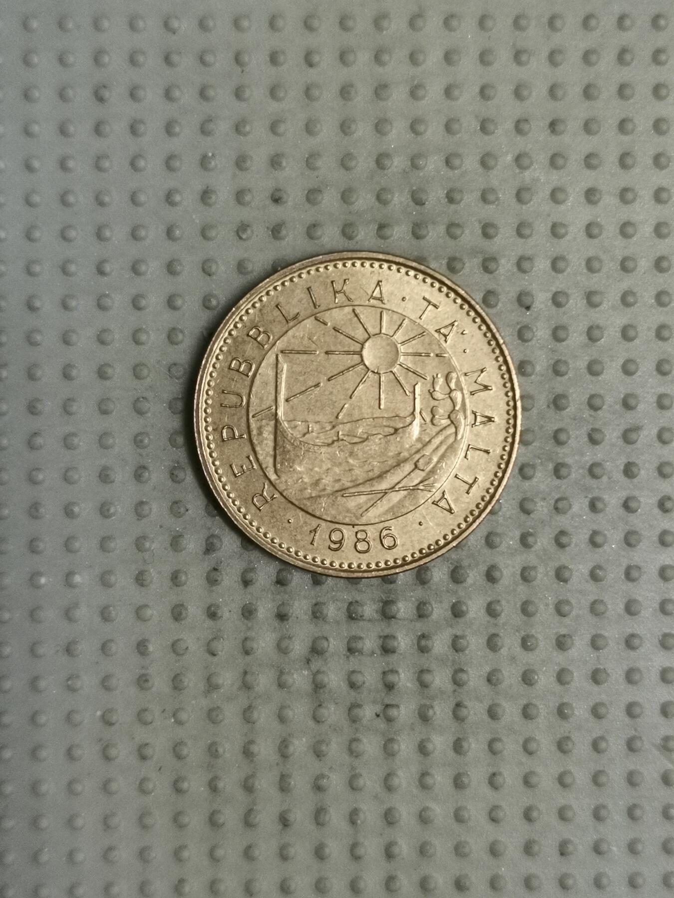 2025年第114场各国散币拍卖（总第114场） 马耳他1986年1分