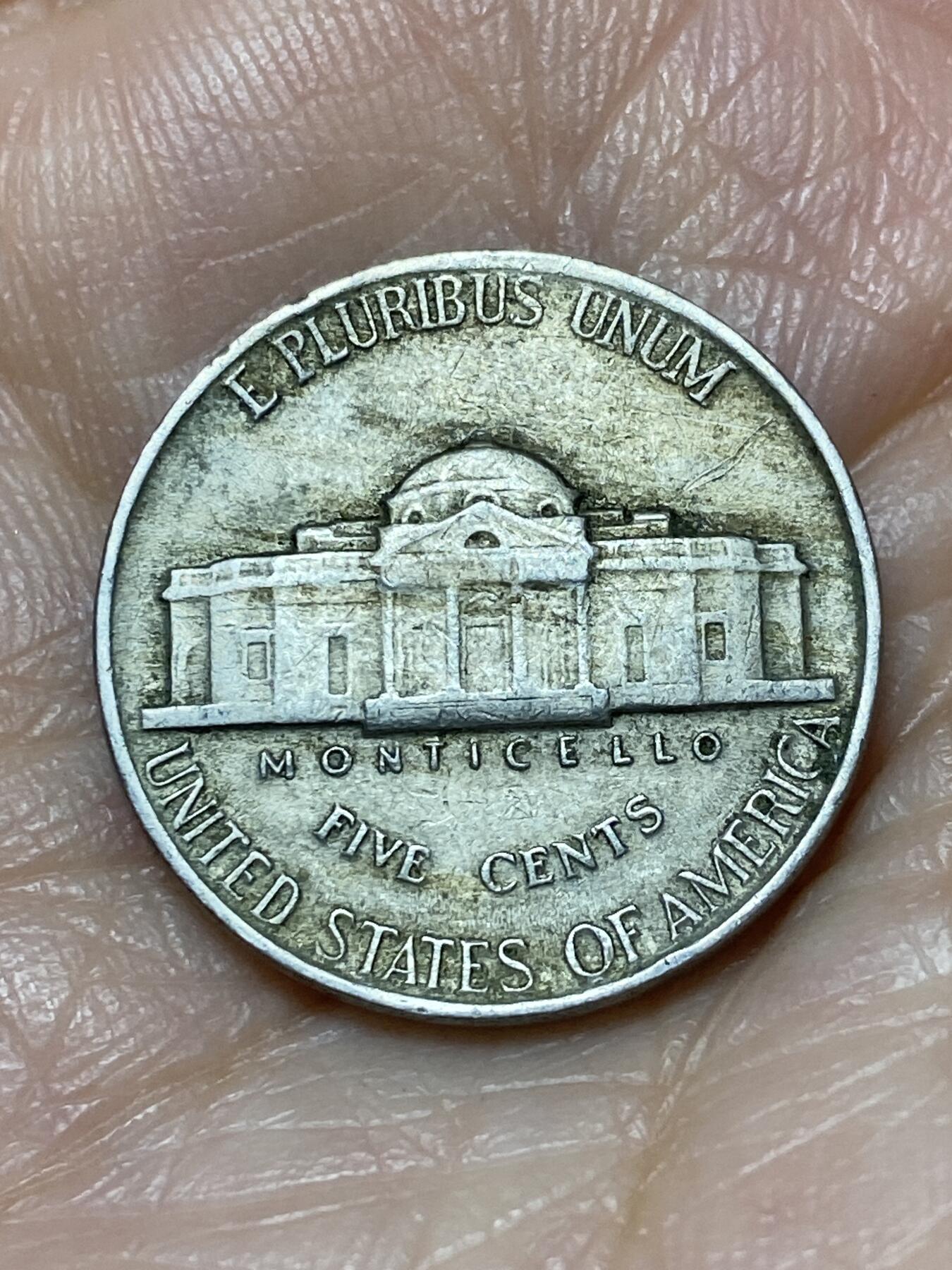 2025年第一百二十八场(总第一百五十四场）外国好品散币、邮币封和邮票场(免佣金) 美国🇺🇸1941年5分(杰斐逊5分第一版，无标)