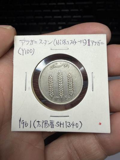 2025年集古藏今外币拍卖第十期-第6场—（总第286拍），可以寄存60天，满160元包邮。 - 1961年阿富汗1阿尼