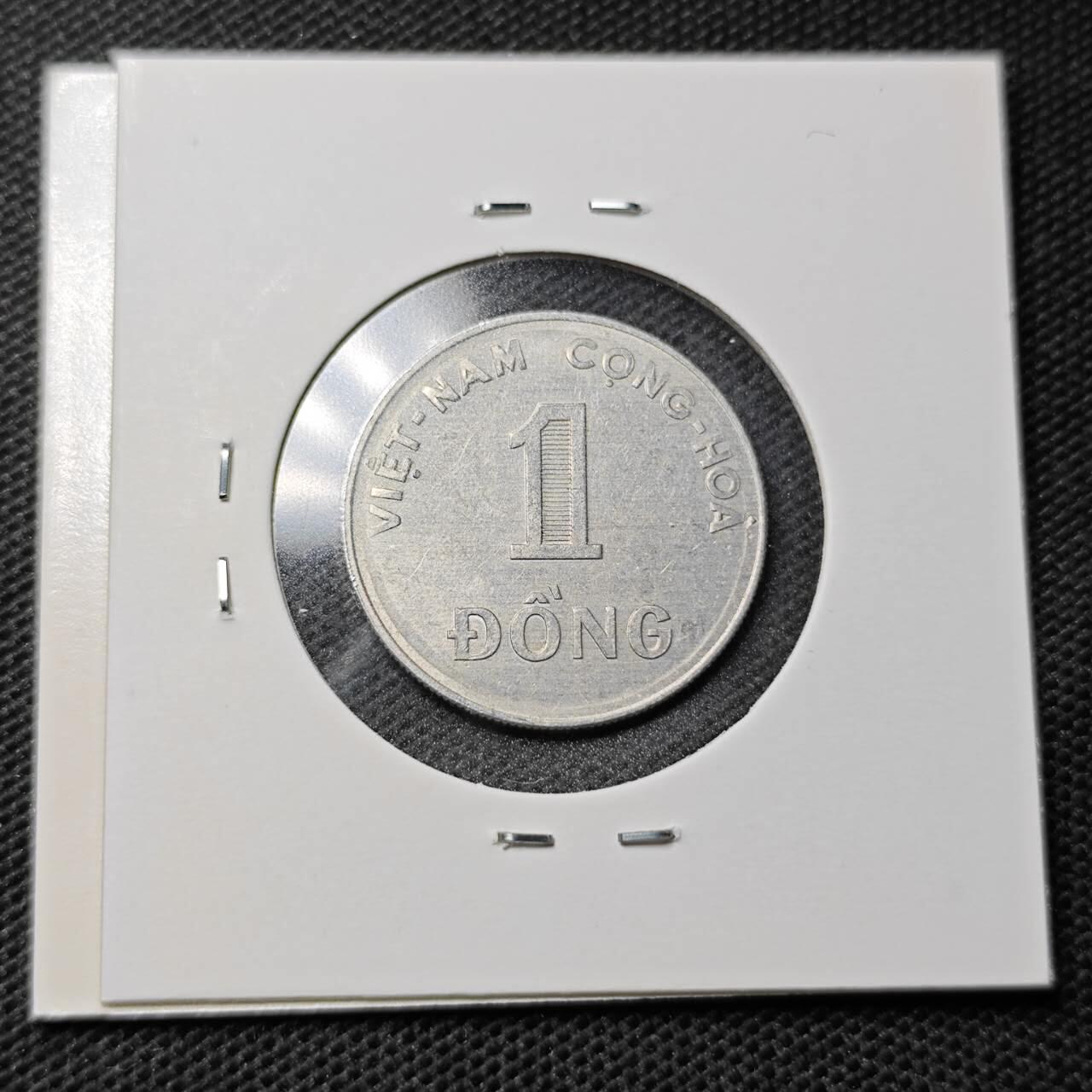 KK钱币收藏小铺  第368场  2月预留时间 周末发货  1971南越1盾水稻