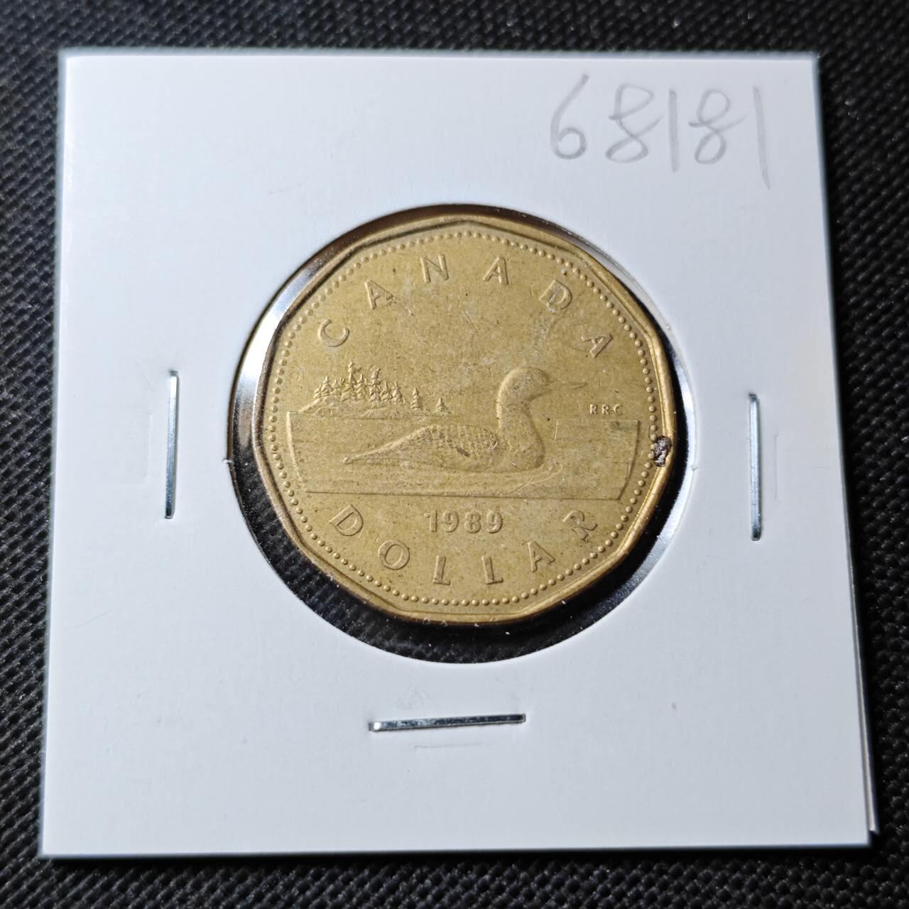 KK钱币收藏小铺  第368场  2月预留时间 周末发货  加拿大1元