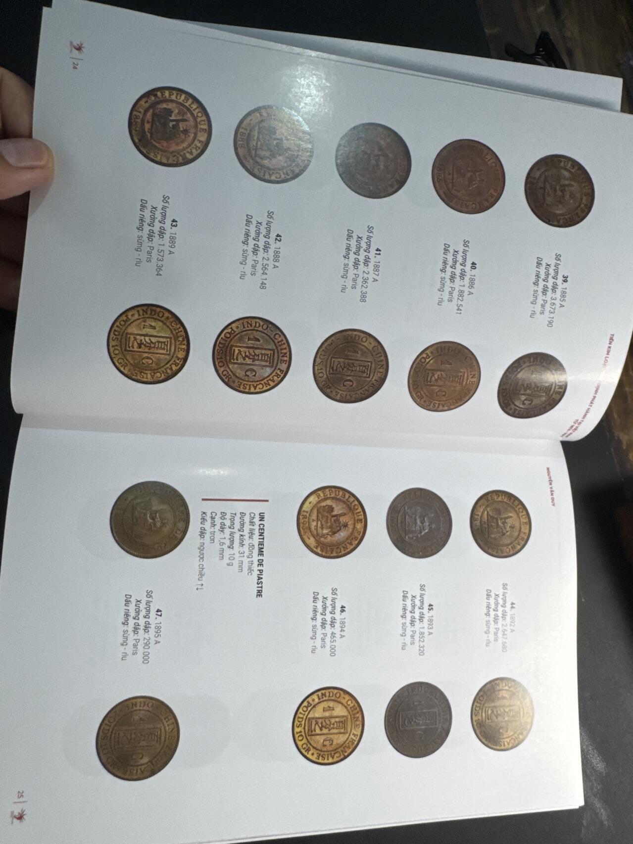 ❤️【币观天下】❤️ 第330期钱币拍卖- 2025.11.14周五晚上6点半场-长期征集拍品 越南本土硬币目录2025年版109页