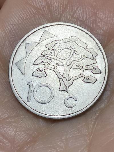 2025年第一百二十八场(总第一百五十四场）外国好品散币、邮币封和邮票场(免佣金) - 纳米比亚🇳🇦1993年10分