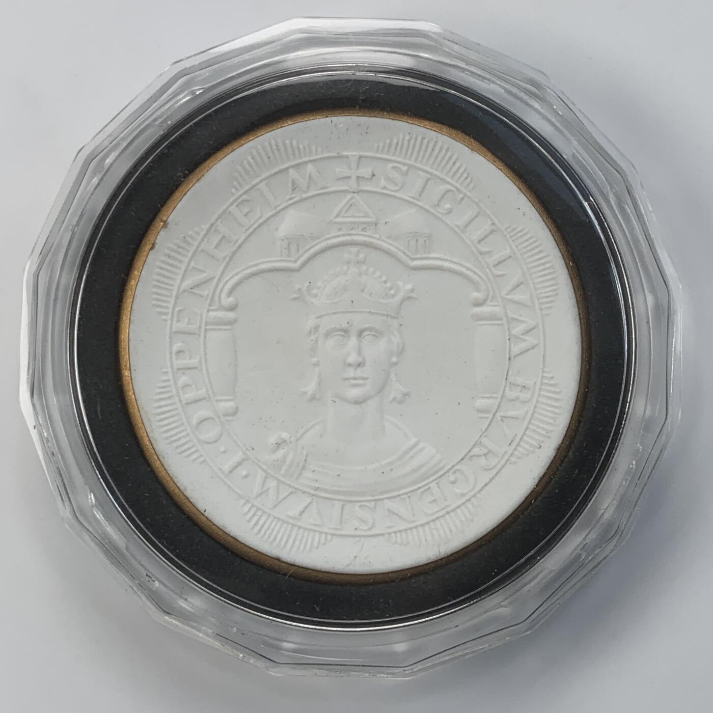 掌中浮雕-藏着的欧洲第041场 德国瓷章，61mm