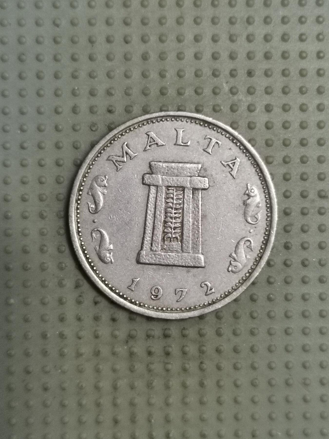 2025年第114场各国散币拍卖（总第114场） 马耳他1972年5分