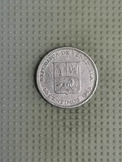 2025年第113场各国散币拍卖（总第113场） - 委内瑞拉1965年50分