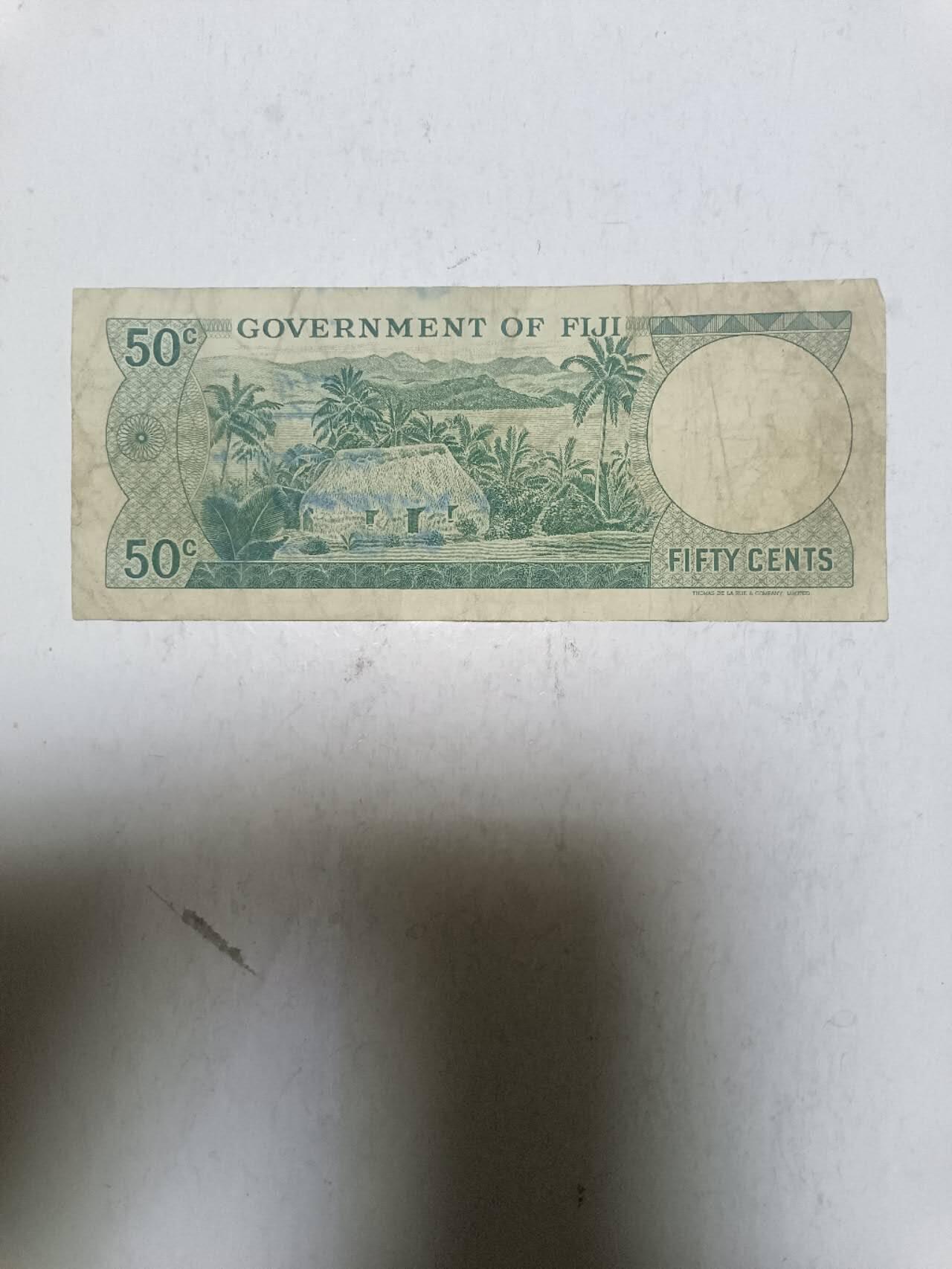 【20251117】非全新纸币第304场 斐济早期50分