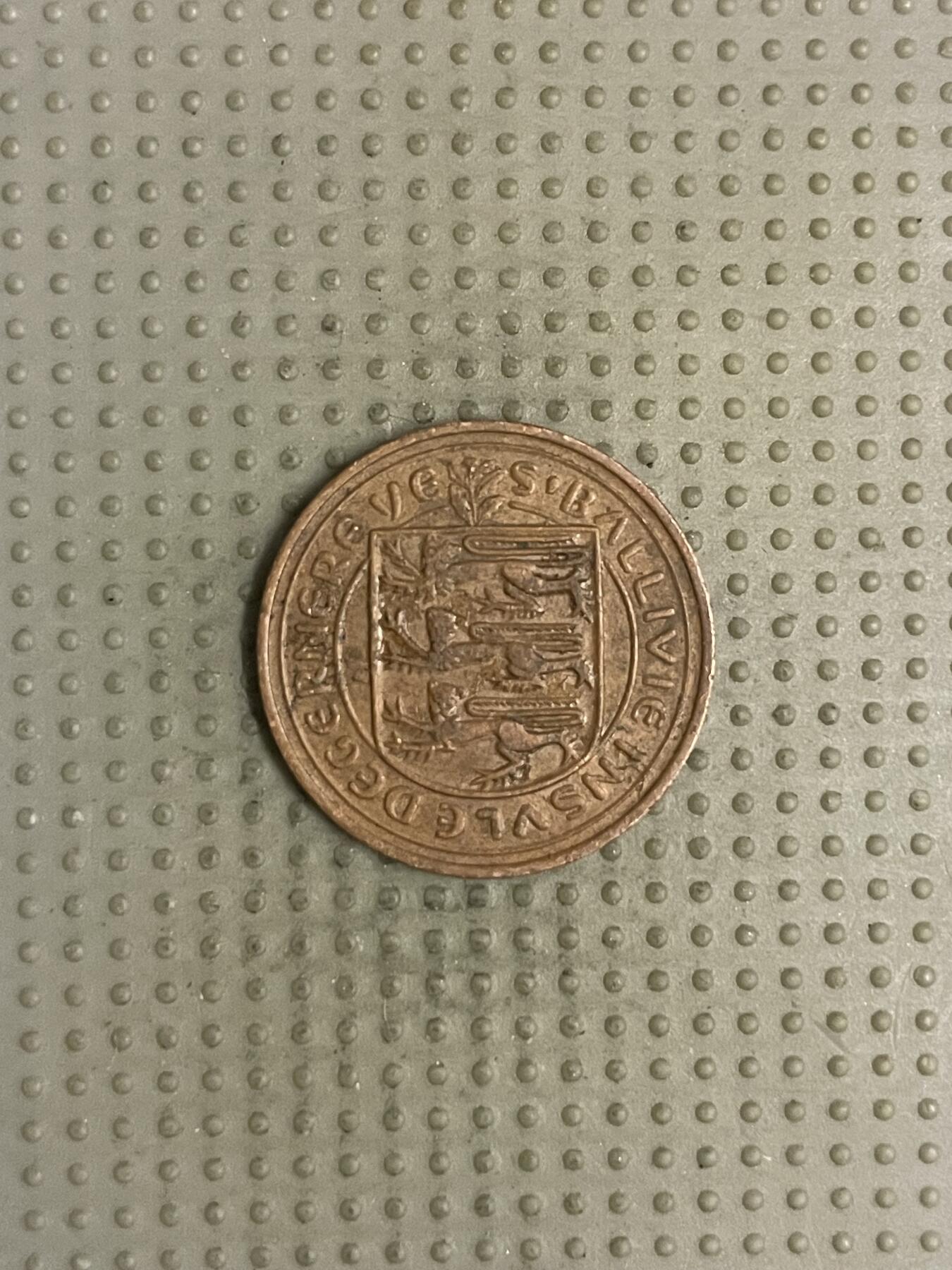 2025年第113场各国散币拍卖（总第113场） 根西岛1971年1便士