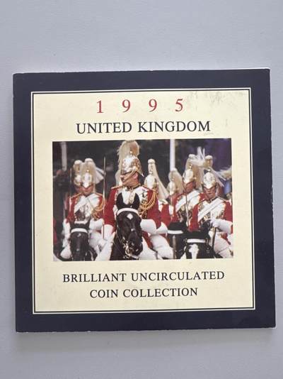 ❤️【币观天下】❤️ 第330期钱币拍卖- 2025.11.14周五晚上6点半场-长期征集拍品 - 英国1995年官方MS套币