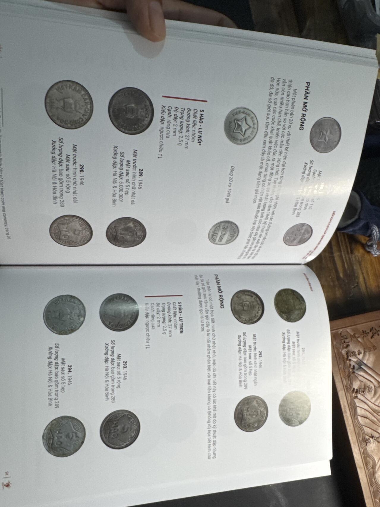 ❤️【币观天下】❤️ 第330期钱币拍卖- 2025.11.14周五晚上6点半场-长期征集拍品 越南本土硬币目录2025年版109页