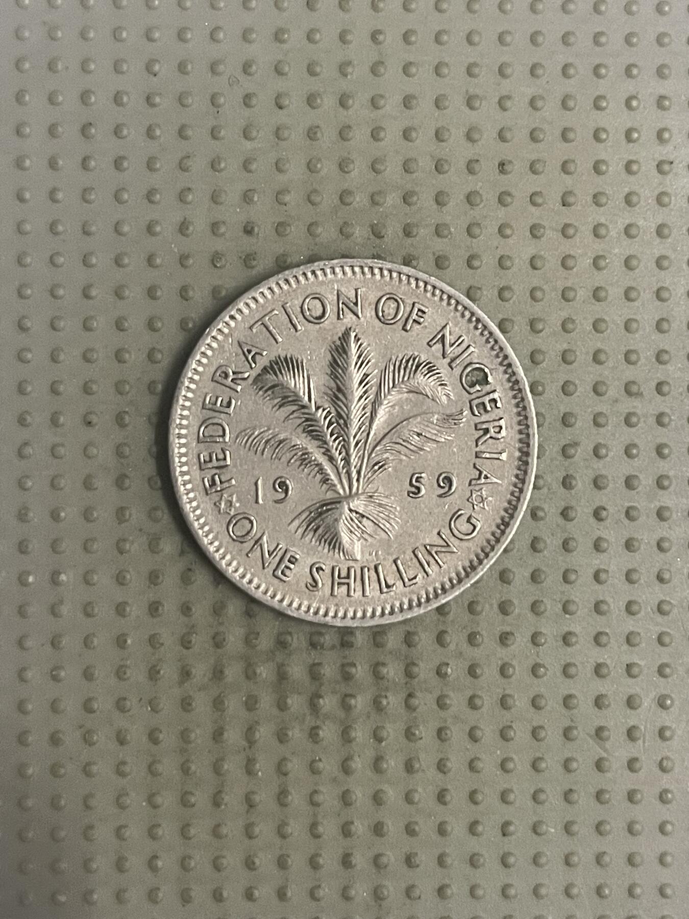 2025年第113场各国散币拍卖（总第113场） 英属尼日利亚1959年1先令