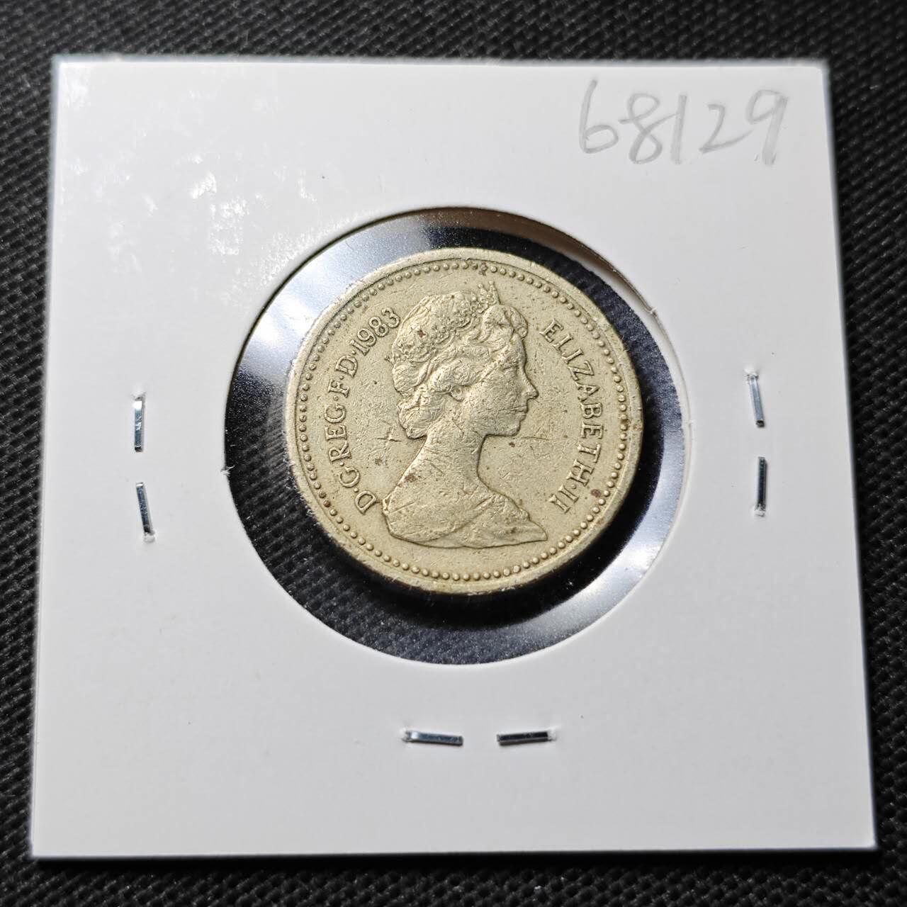 KK钱币收藏小铺  第368场  2月预留时间 周末发货  英国1镑