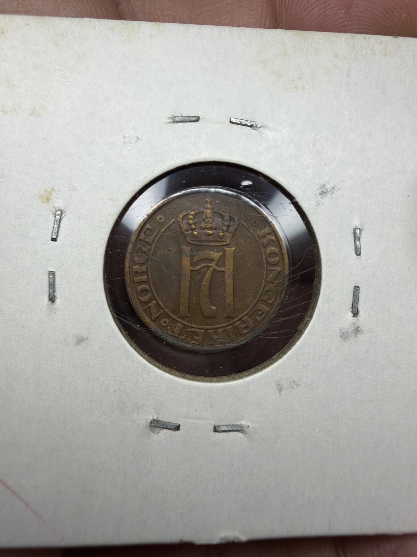 2025年集古藏今外币拍卖第十期-第6场—（总第286拍），可以寄存60天，满160元包邮。 1938年挪威1欧尔