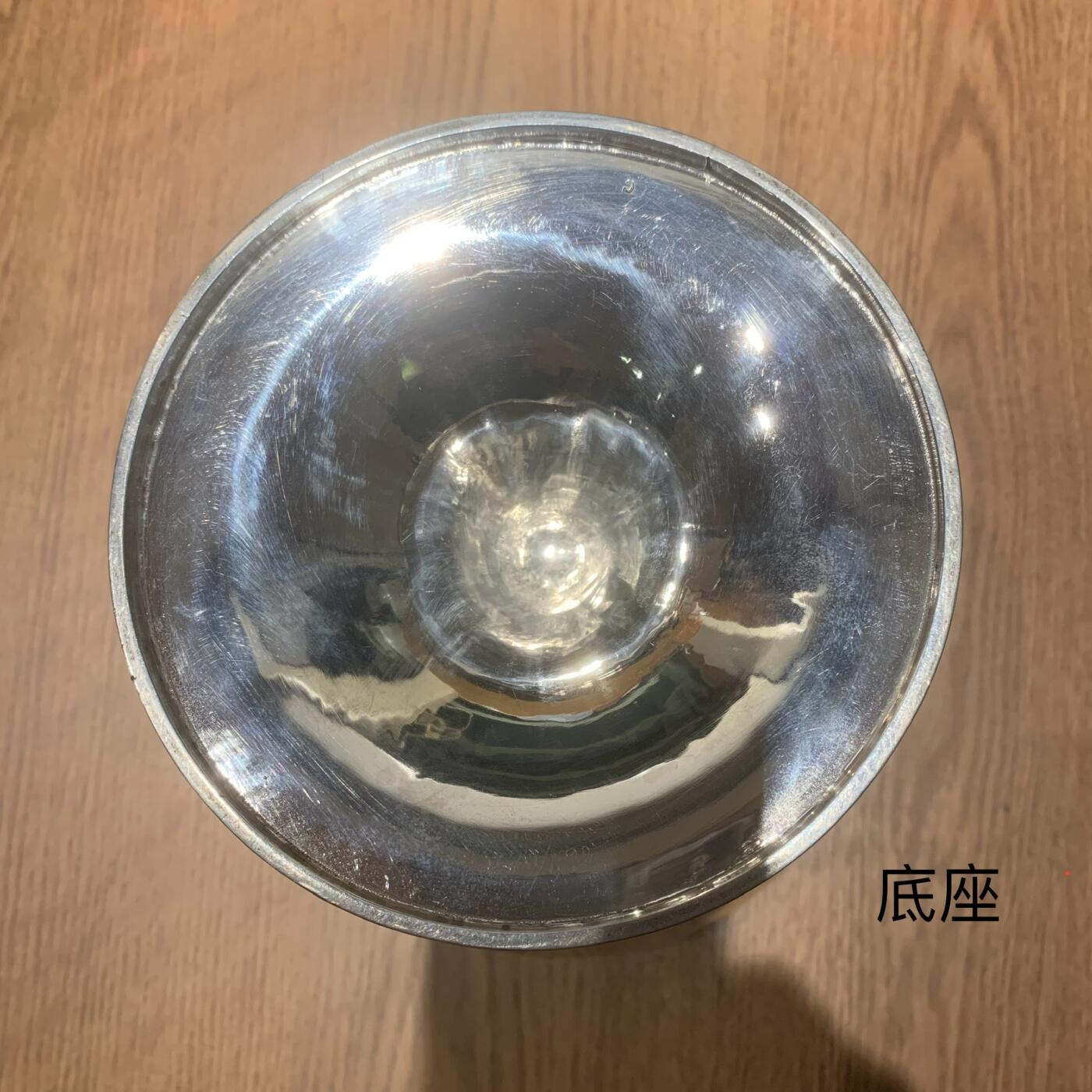 掌中浮雕-藏着的欧洲第041场 1908英国格拉斯哥高银果篮，21厘米高 X 20.20厘米，重863克，有银标（末图银标注解）