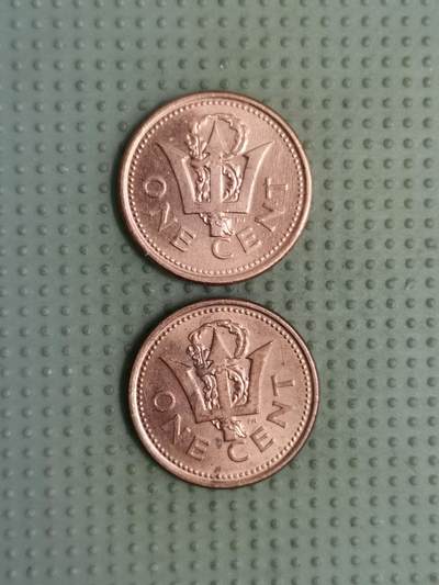 2025年第113场各国散币拍卖（总第113场） - 巴巴多斯2004年1分2枚