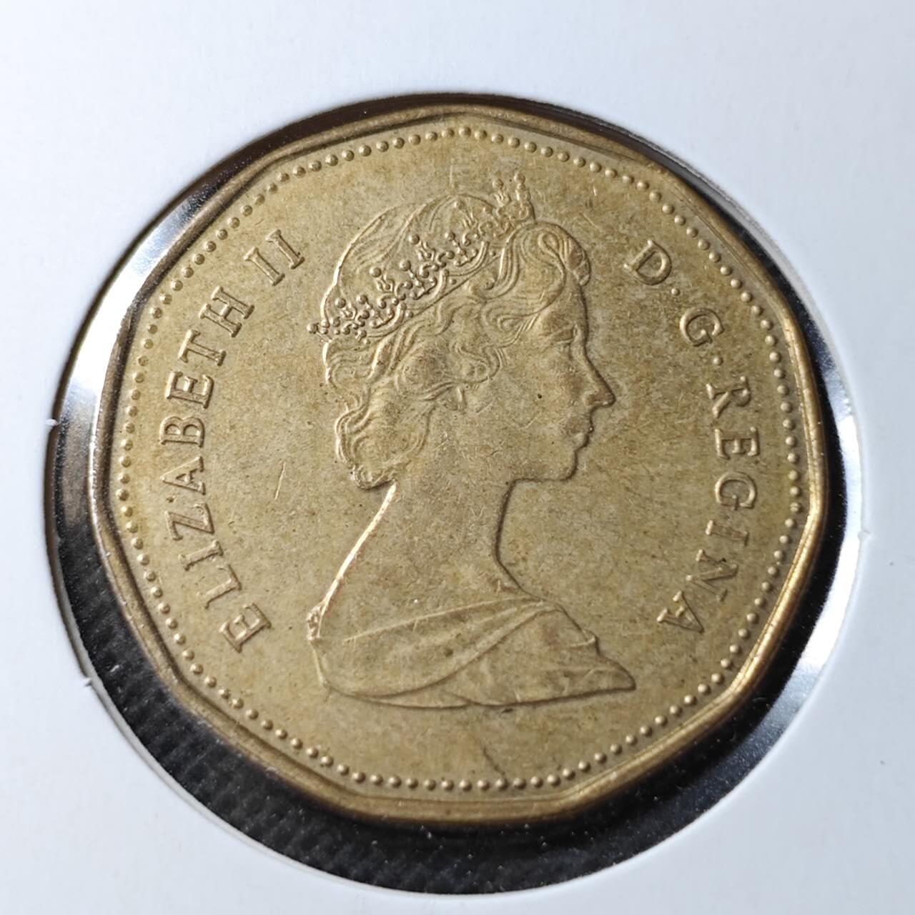 KK钱币收藏小铺  第368场  2月预留时间 周末发货  加拿大1元