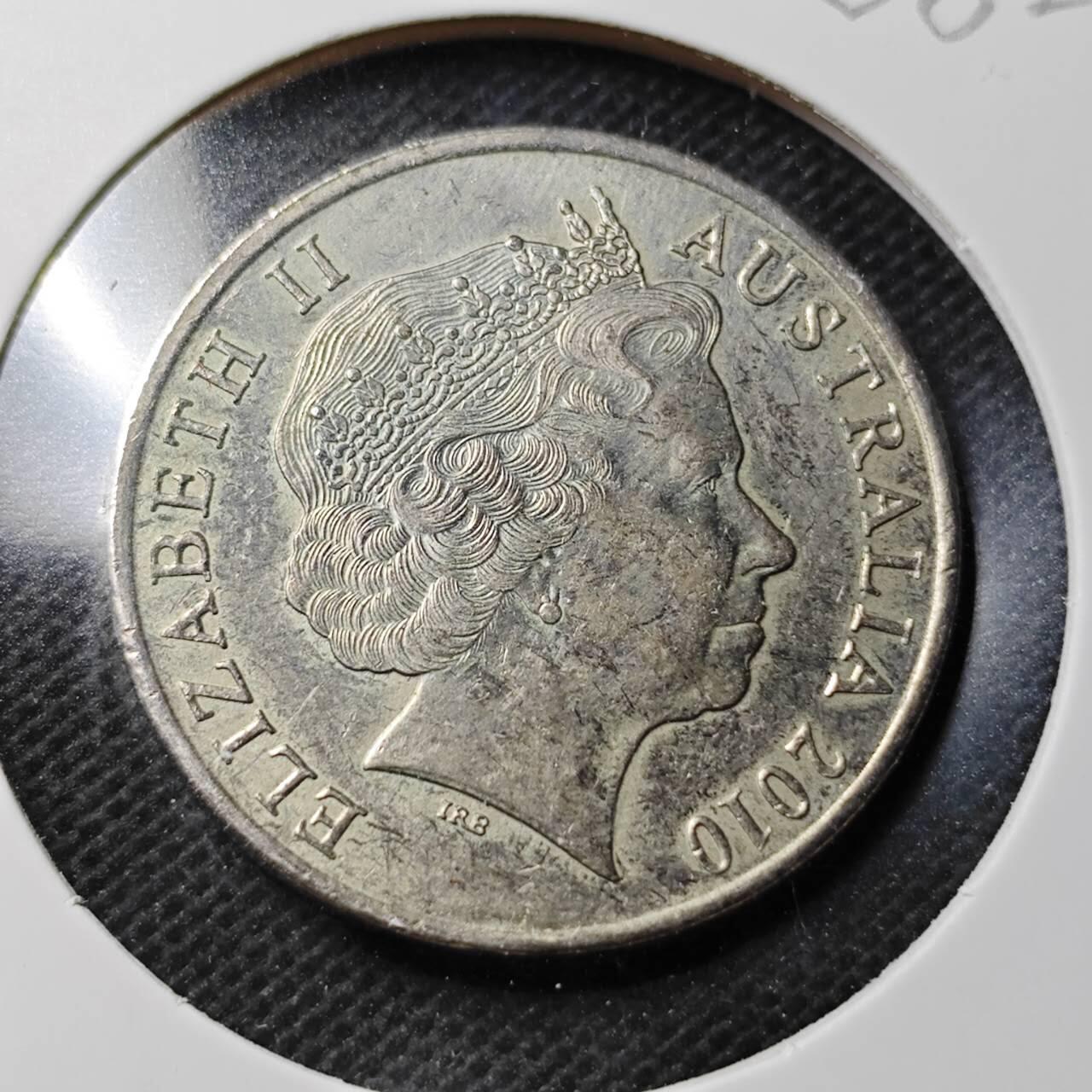 KK钱币收藏小铺  第368场  2月预留时间 周末发货  澳大利亚20分纪念币