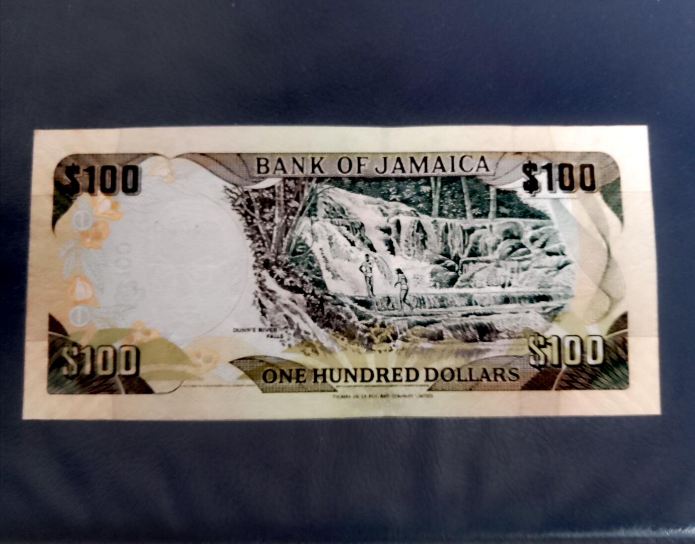 全新牙买加2006年100元永恒号靓品纸币