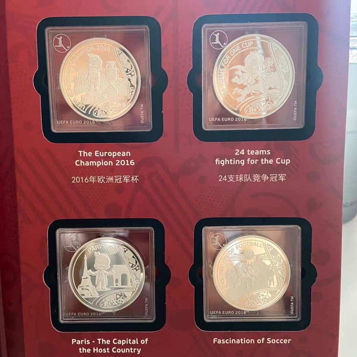 2016年法国欧洲杯足球赛纪念章之主办国发行版本