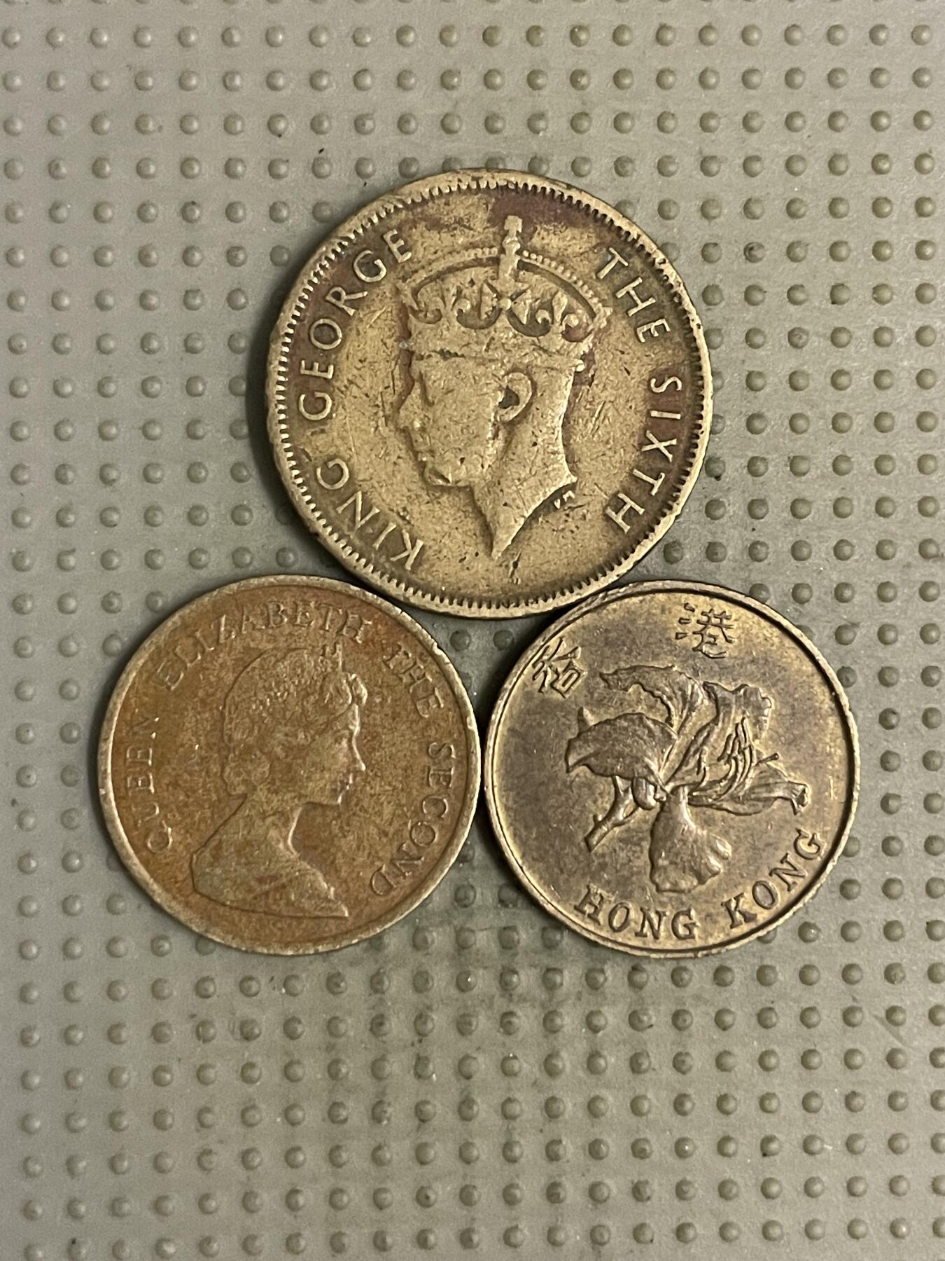 2025年第113场各国散币拍卖（总第113场） 香港一毫3枚