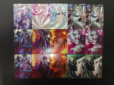 天玑星卡拍第138期《11.17周一截拍》持续收拍收评中 满赠卡需备注 - 燎原卡牌 ACG粗闪 15张 自制卡